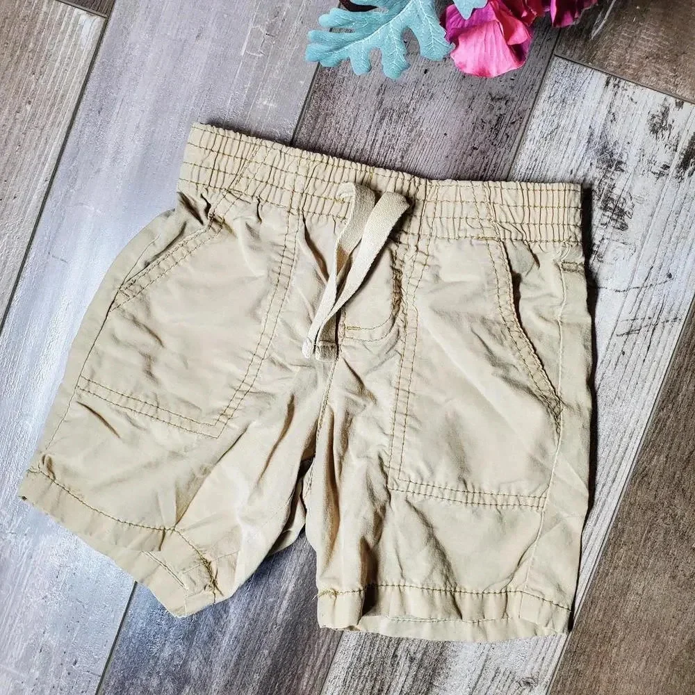 Old Navy Toddler Boy Khaki Shorts Size 18-24M